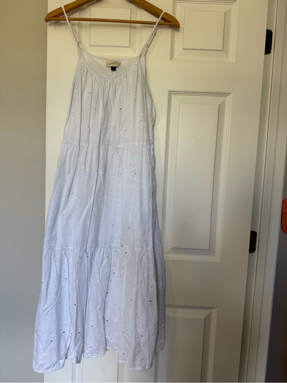 Universal Thread White Eyelet Maxi Dress